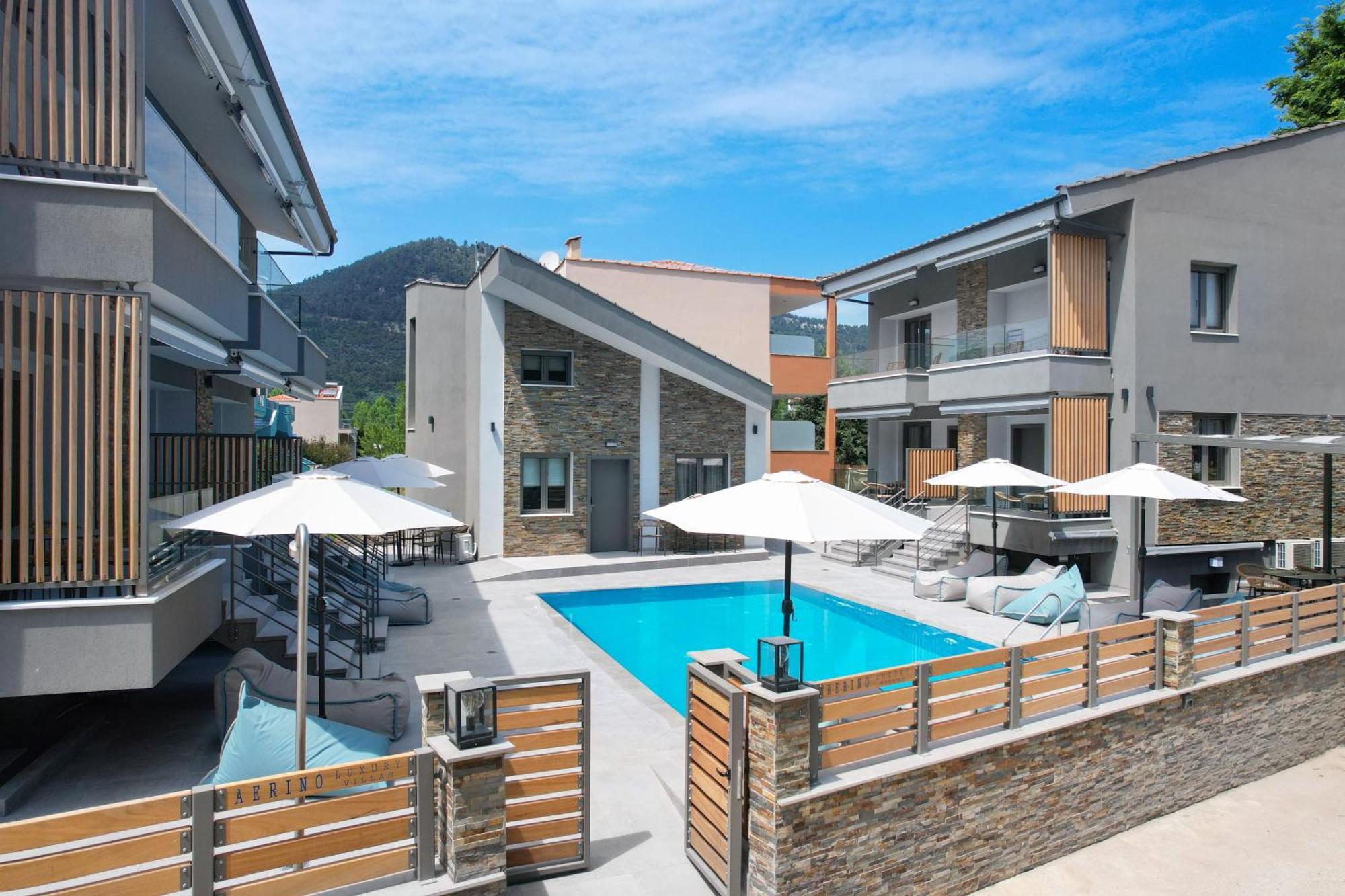 Aerino Luxury Villas Chrysi Ammoudia Extérieur photo