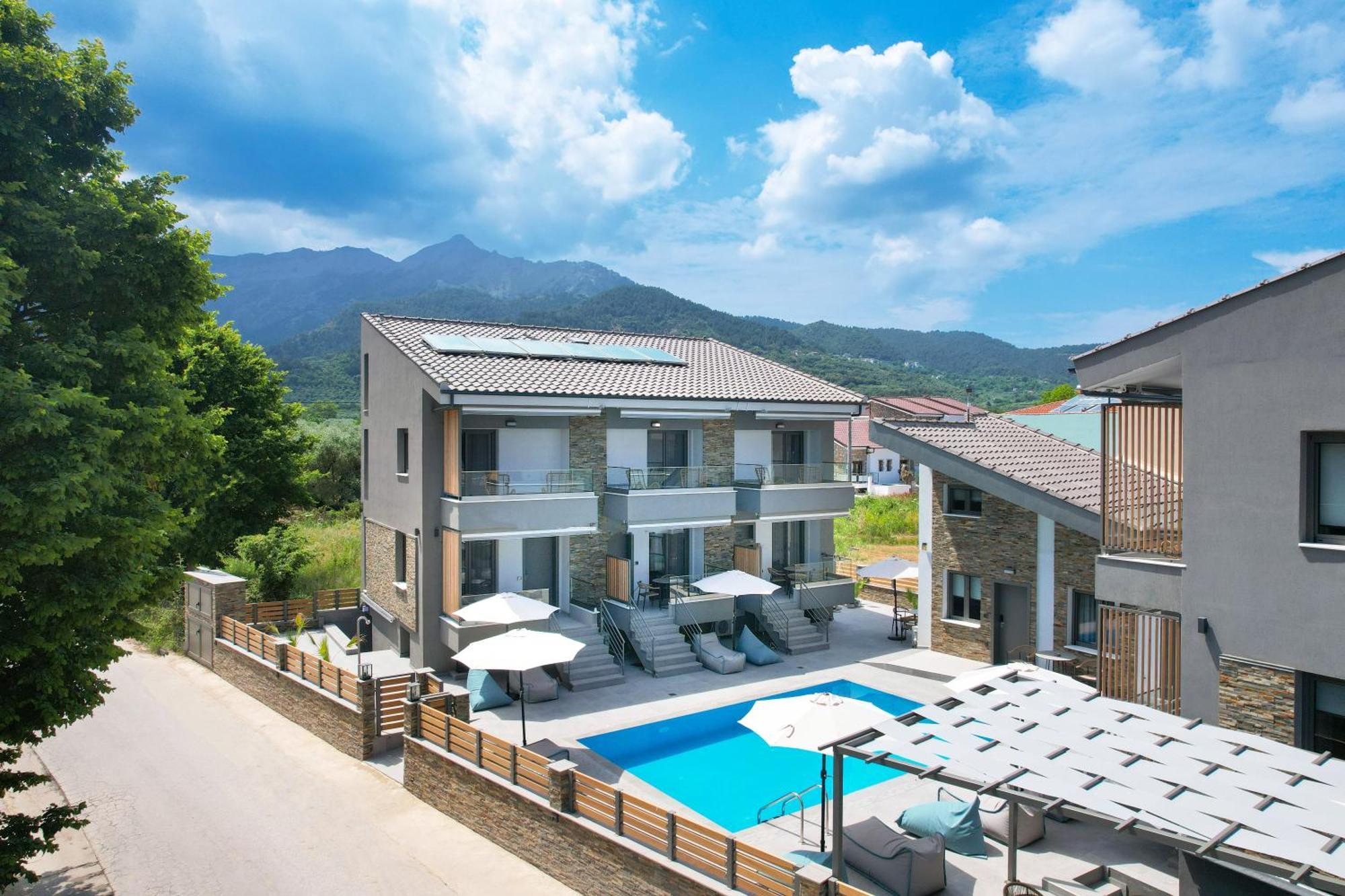 Aerino Luxury Villas Chrysi Ammoudia Extérieur photo
