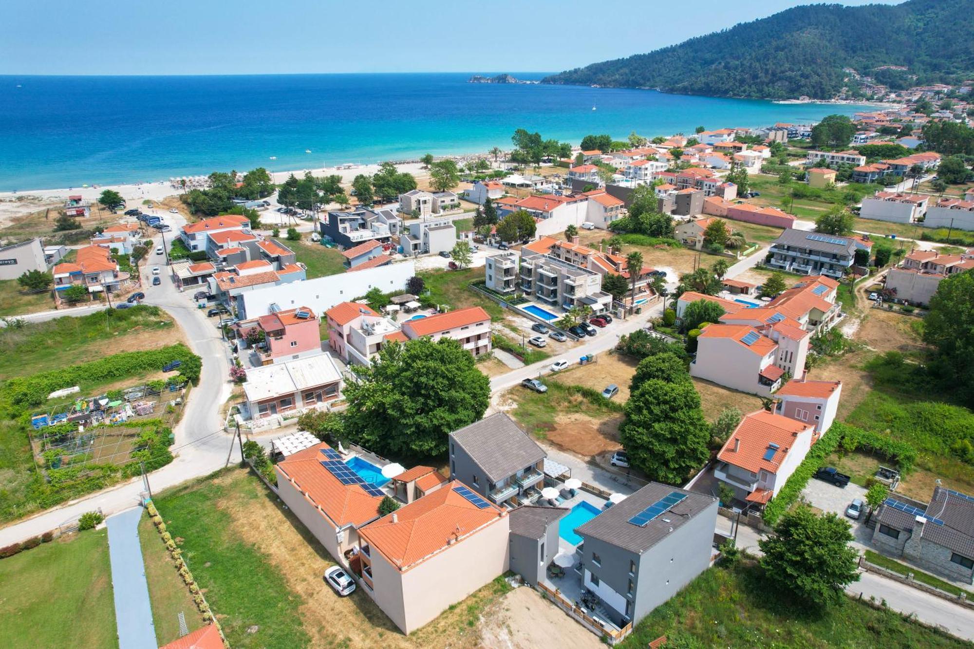 Aerino Luxury Villas Chrysi Ammoudia Extérieur photo